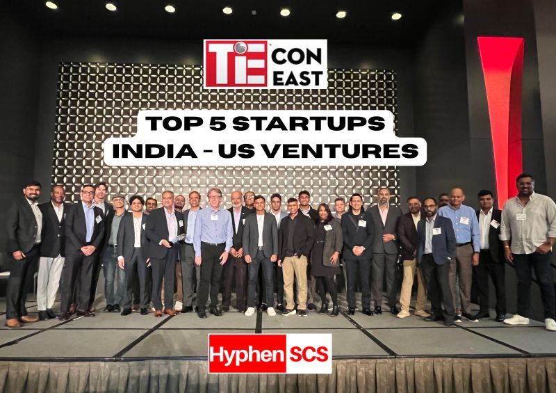 Hyphen SCS Among Top 5 Indian Startups at TiECon East 2025: Bridging Innovation from India to the U.S.