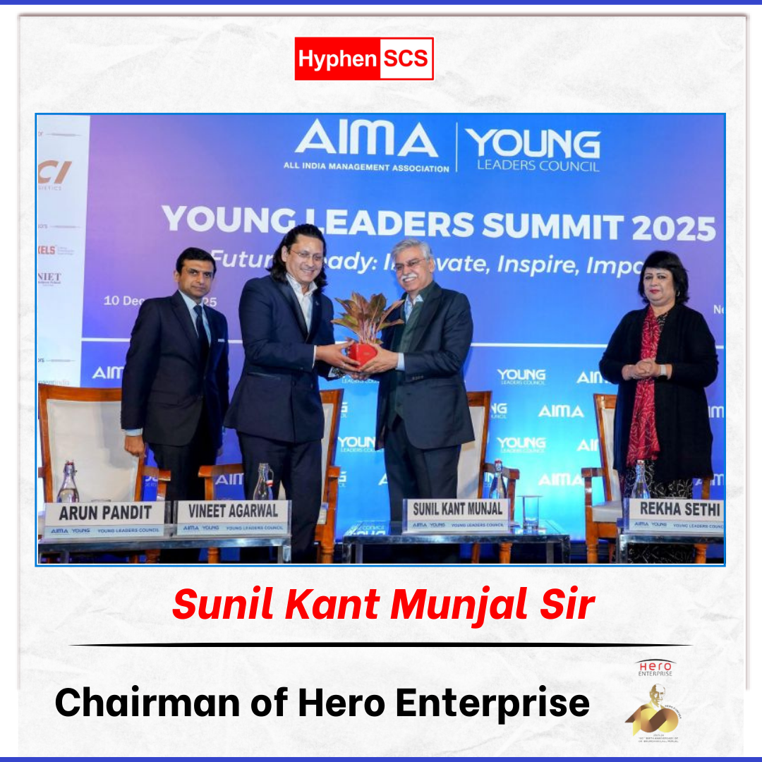Leadership Beyond Knowledge: Lessons from Sunil Kant Munjal at the AIMA YLC Summit 2025
