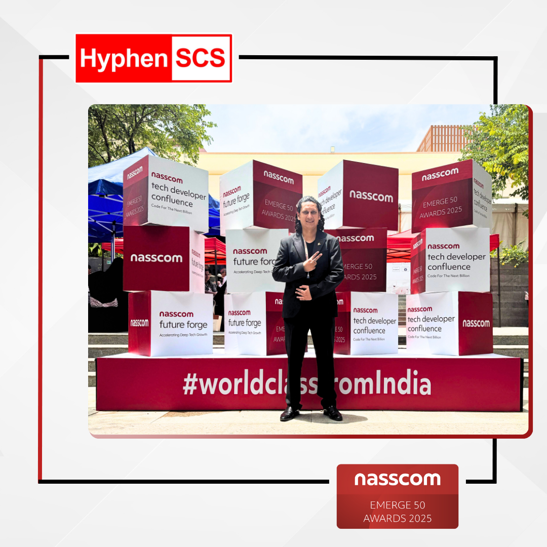 Hyphen SCS Shines as Finalist at NASSCOM Emerge 50 Deep Tech Awards for AI-Driven Warehousing Solutions