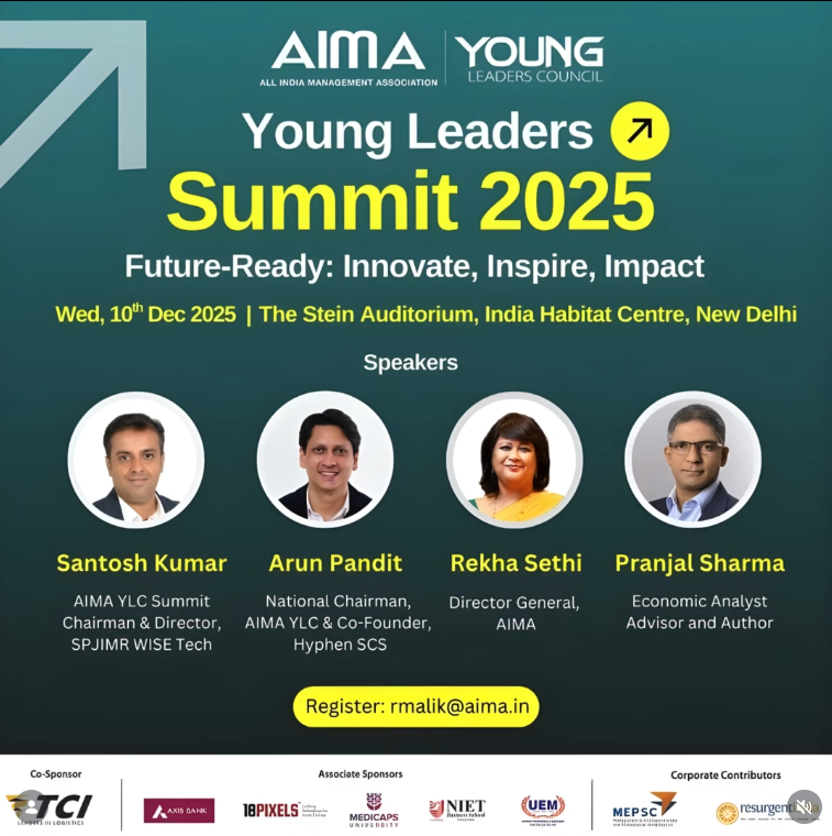 AIMA Young Leaders Summit 2025: Innovate, Inspire, Impact – Lead the Future Today