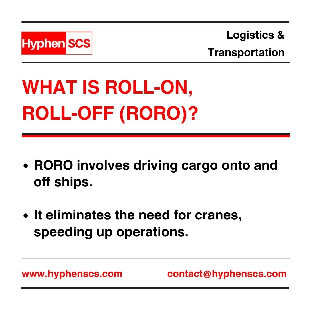 What is Roll-On, Roll-Off (RORO) in Logistics & Transportation